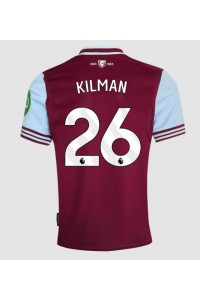 Fotbalové Dres West Ham United Max Kilman #26 Domácí Oblečení 2024-25 Krátký Rukáv